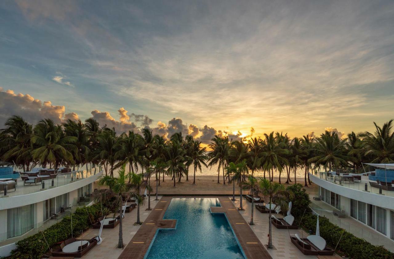 Aqua Boracay Hotel Balabag  Bagian luar foto Sunset at the hotel